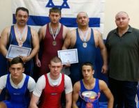 Ашкелонские борцы - медалисты Чемпионата Израиля