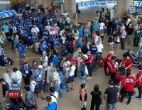 Подготовка к открытию еврейской Олимпиады