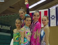 Успех ашкелонской сборной по художественной гимнастике