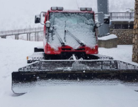 Горный курорт на горе Хермон открыт для посетителей, снег есть только самой на вершине