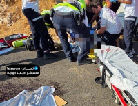 Теракт с наездом в районе перекрёстка Джит, рядом с Кдумим